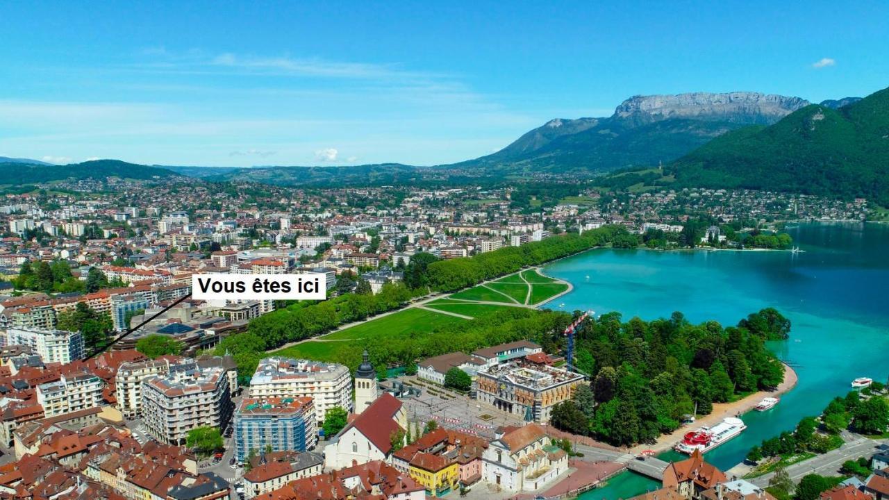 A 200M Du Lac, Au Coeur De La Vieille Ville Avec Parking Annecy Exterior photo